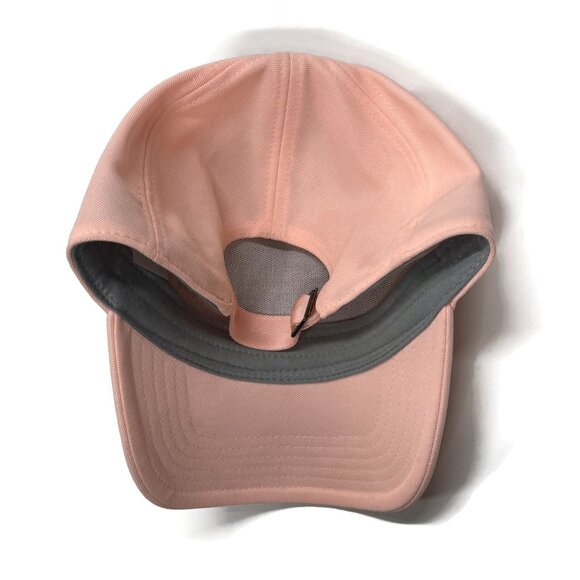 Under Armour Defiant Hat Cap Womens Pink Spellout Strapback Adjustable Classic - Picture 11 of 12